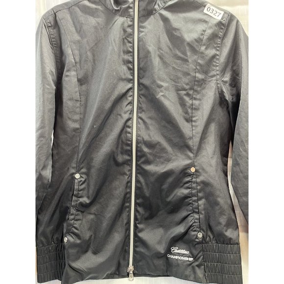 callaway women/man jacket color black size s Zipper - Picture 3 of 12